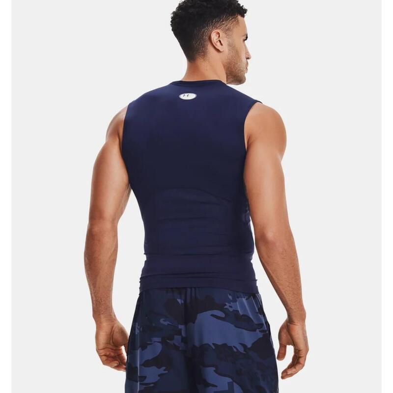 DÉBARDEUR LYCRA UNDER ARMOUR BLEU