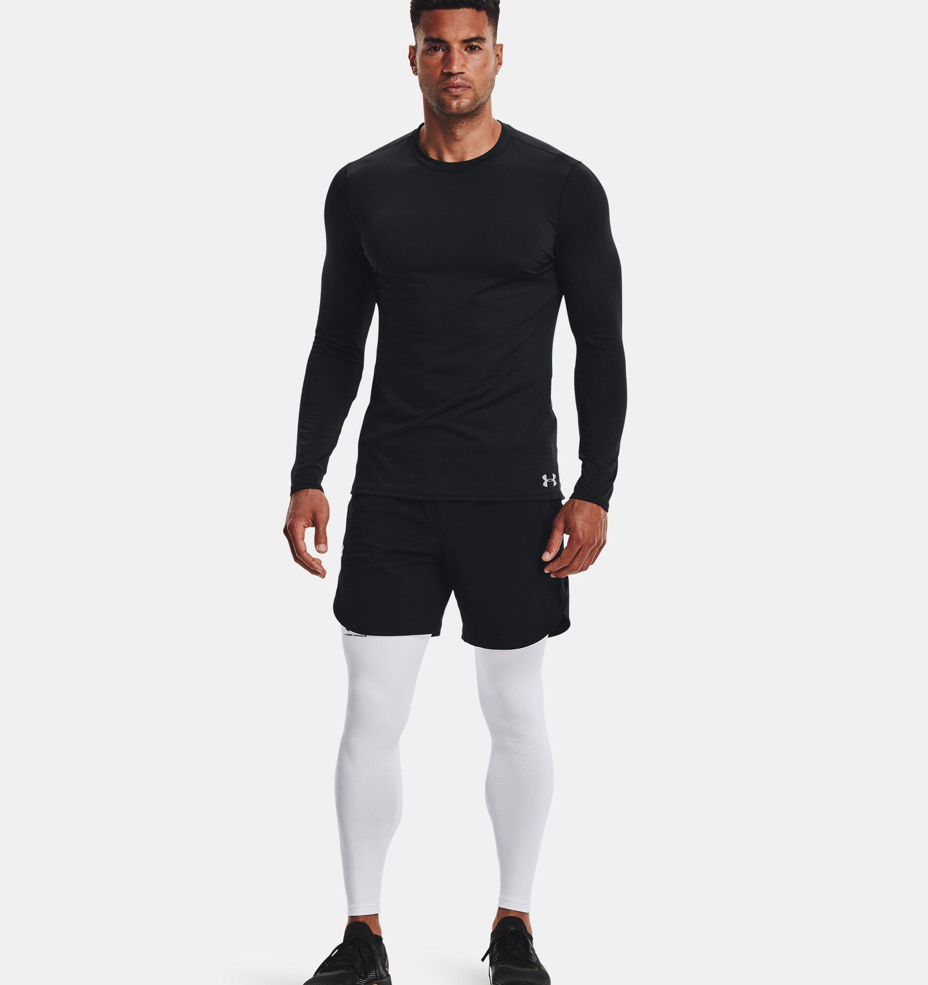 Malla ColdGear® Under Armour Blanca para hombre 4/6