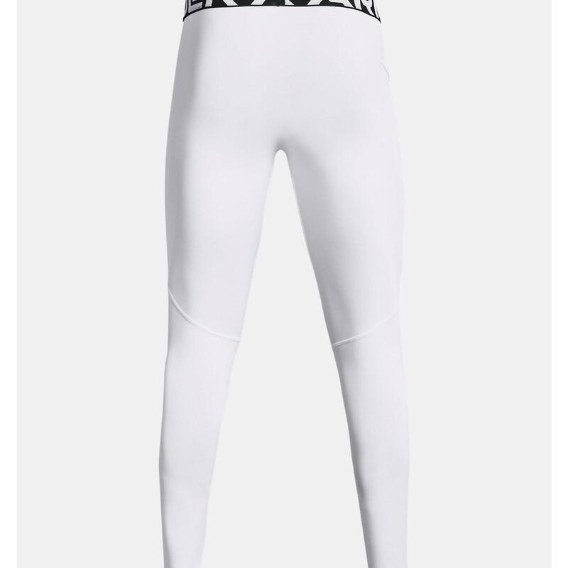 Colanți Under Armour ColdGear® albi pentru bărbați