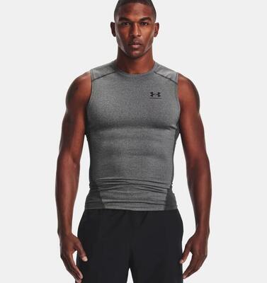 Under armour heatgear® lycra tank top grijs
