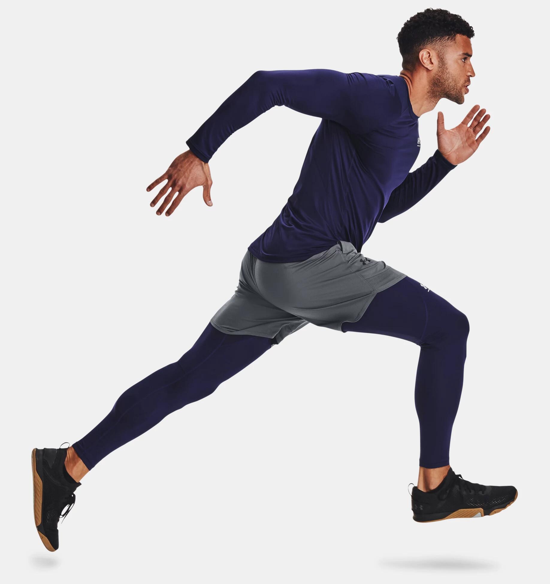 Coldgear® Under Armour Herren-leggings Marine 3/4