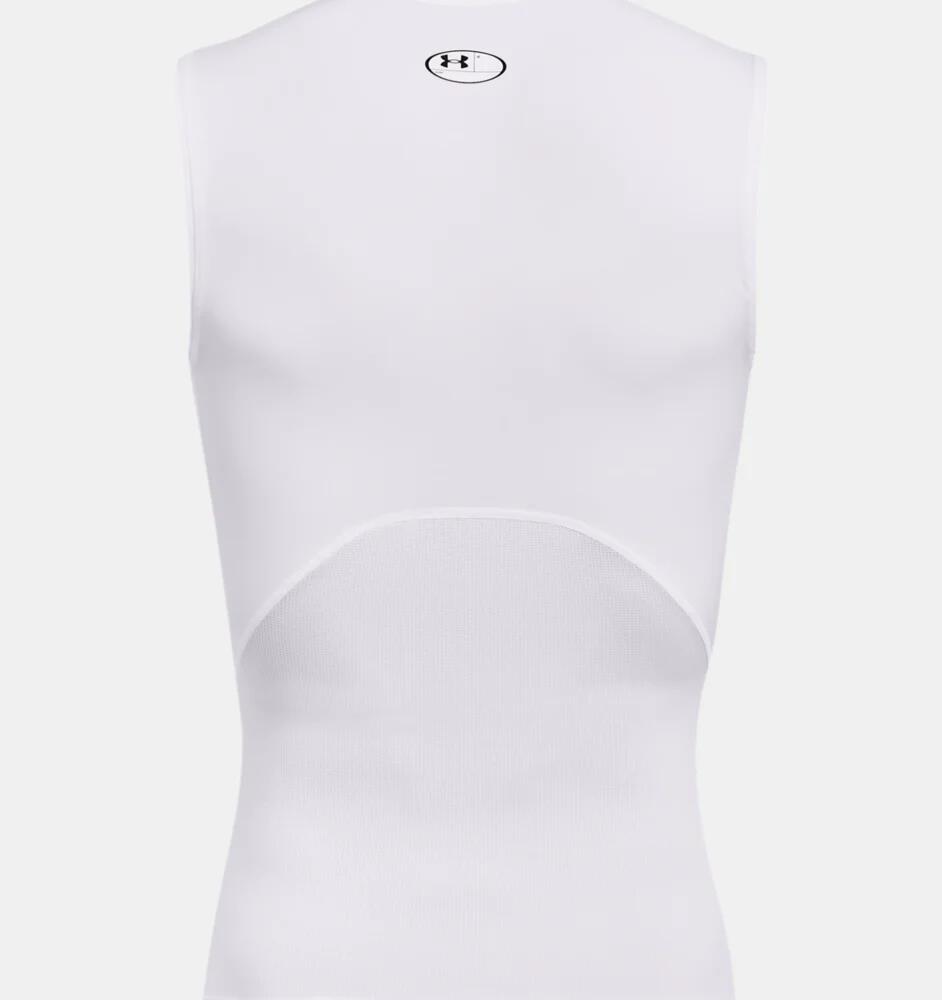 Camiseta sin mangas Lycra HeatGear® Under Armour Blanco 4/7