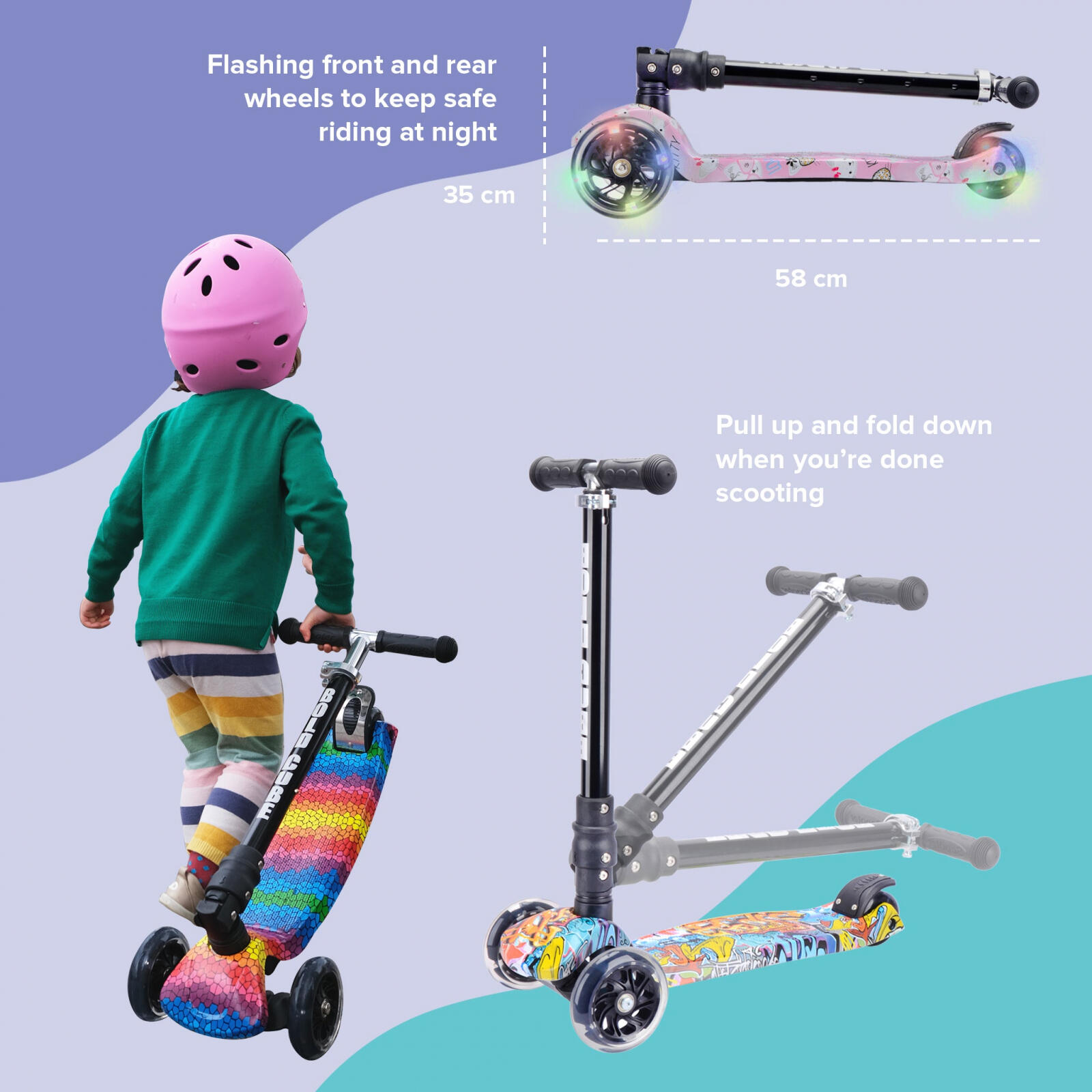 Trottinette / Trottinette à trois roues, Astro Dream 7/7