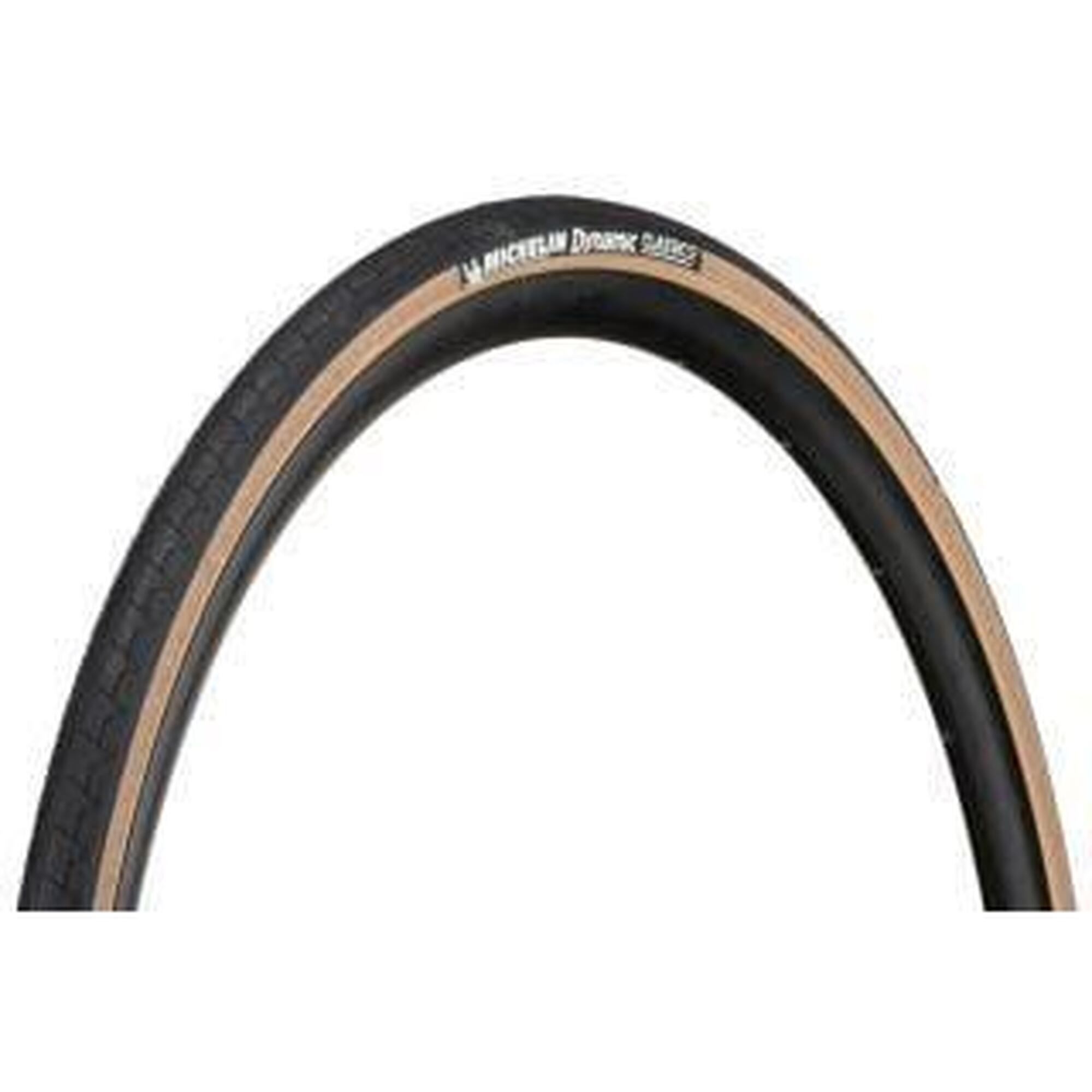 Pneu route 700x32 Michelin dynamic classic beige/noir ts (32-622)