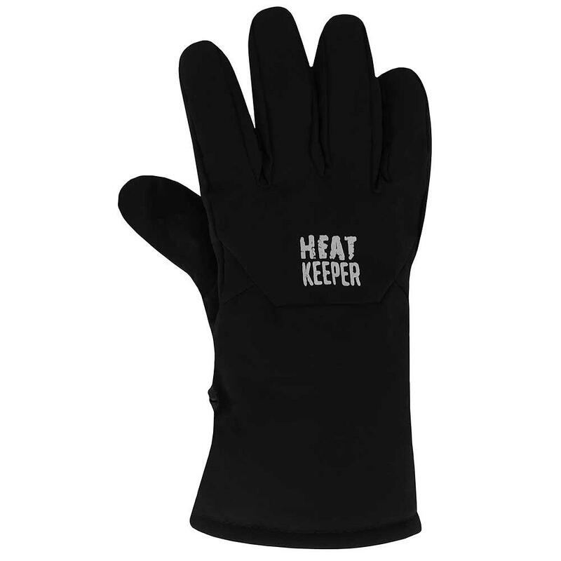 Heatkeeper - Gants hiver femme softshell - Noir - L/XL - 1 paire - Gants hiver