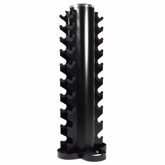 Rack de rangement vertical en acier 125cm pour 10 paires d'haltères GladiatorFit