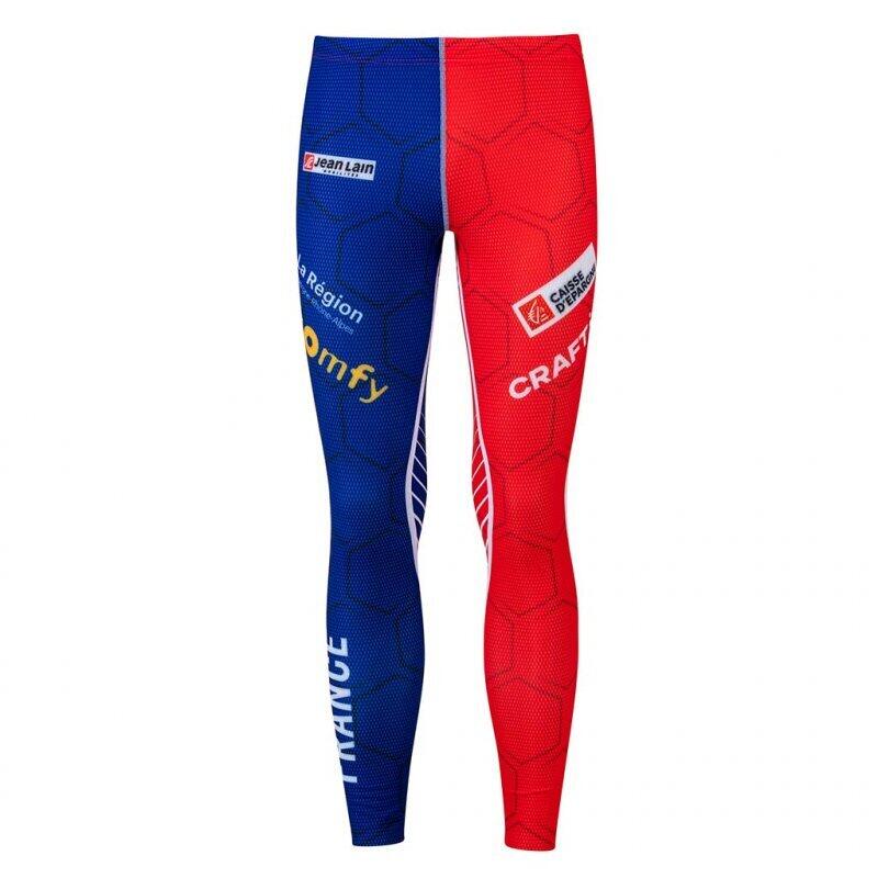 Craft - Pantalon De Ski De Course Femme Craft Ffs 2022 - Combinaison De Ski - Bleu|rouge - S - Decathlon