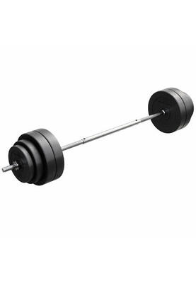 Gyronetics halterset 60 kg - kunststof - 25 mm - halterstang met gewichten