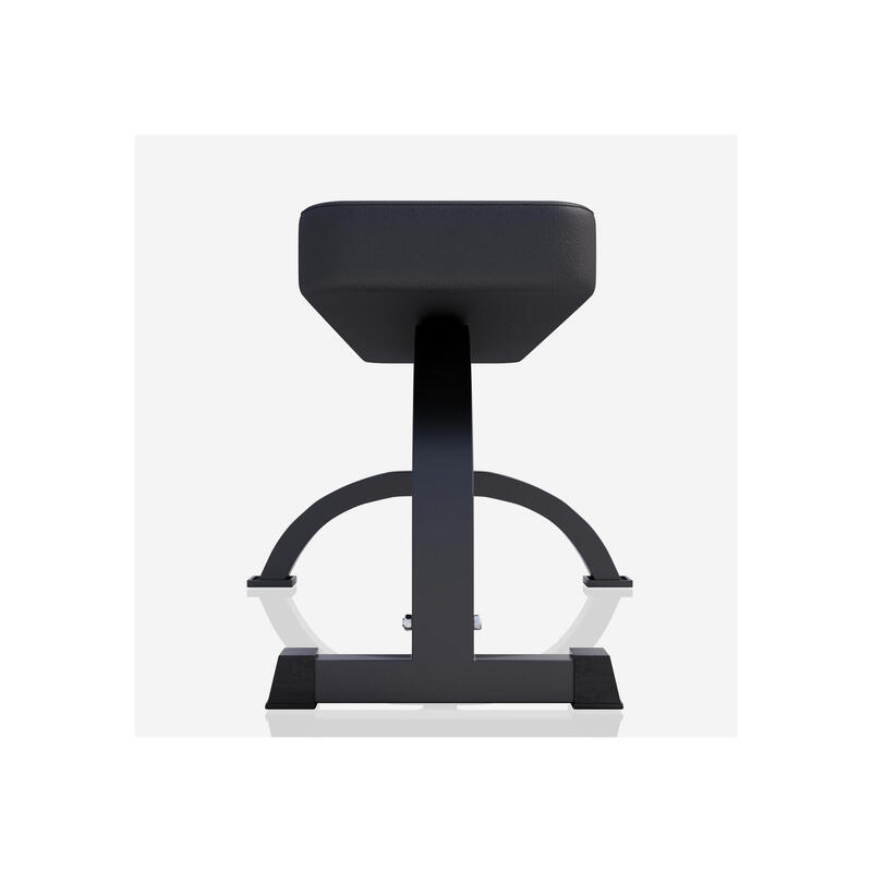 BANC DE MUSCULATION PLAT AVEC LOGO | COULEUR NOIR