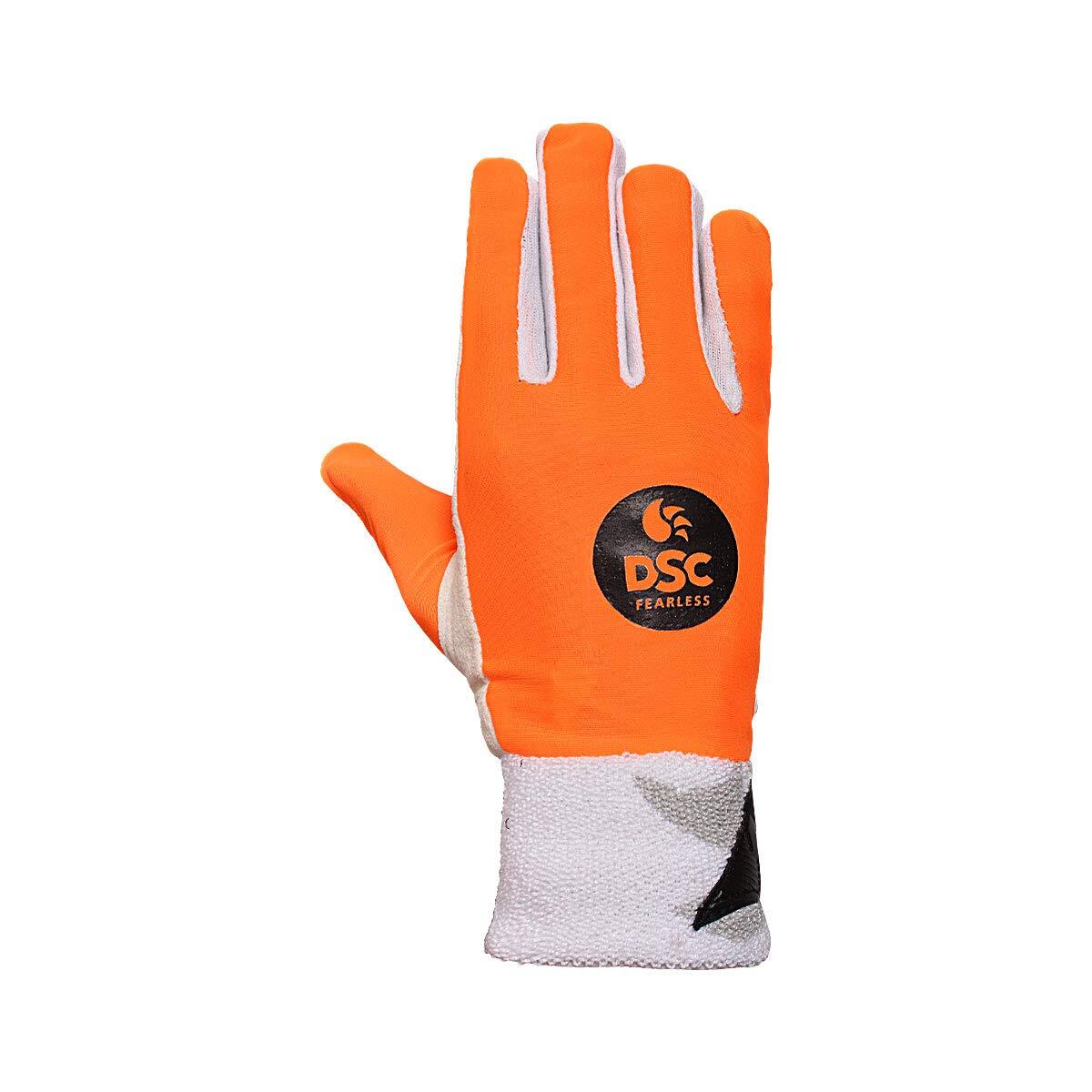 DSC 1501811 Pro Chamios Leder Cricket Wicket Keeping Innenhandschuhe für Jungen 2/5