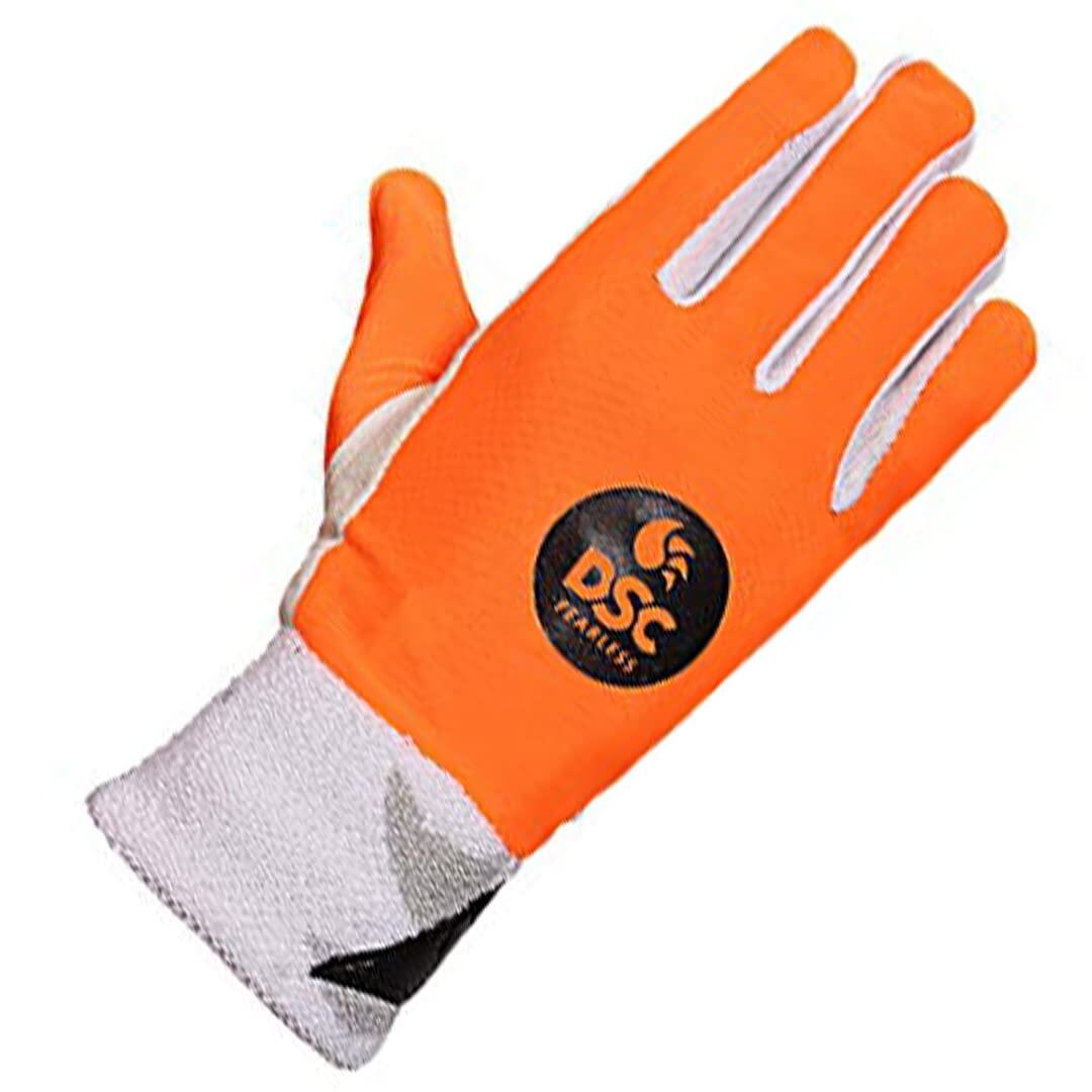 DSC 1501811 Pro Chamios Leder Cricket Wicket Keeping Innenhandschuhe für Jungen 5/5