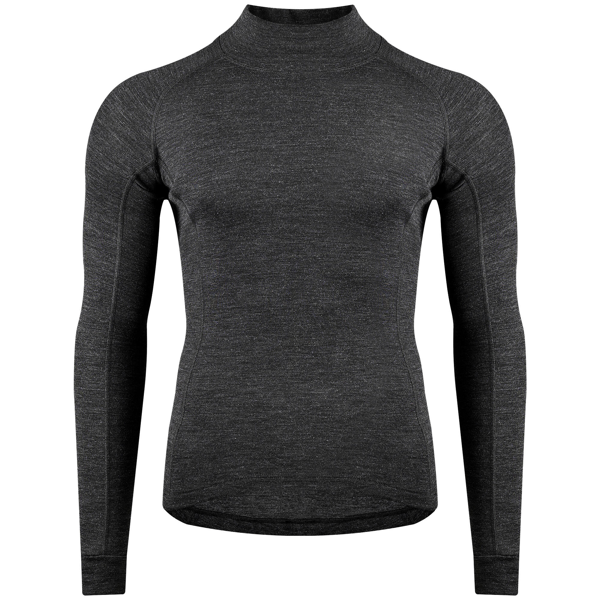 Pippo Amsterdam - Pippo Amsterdam Baselayer De Cyclisme Pour Hommes Avec Col Roulé En Laine Mérino - Sous Maillot Manche Longue - Noir - 48 Xl - Decathlon