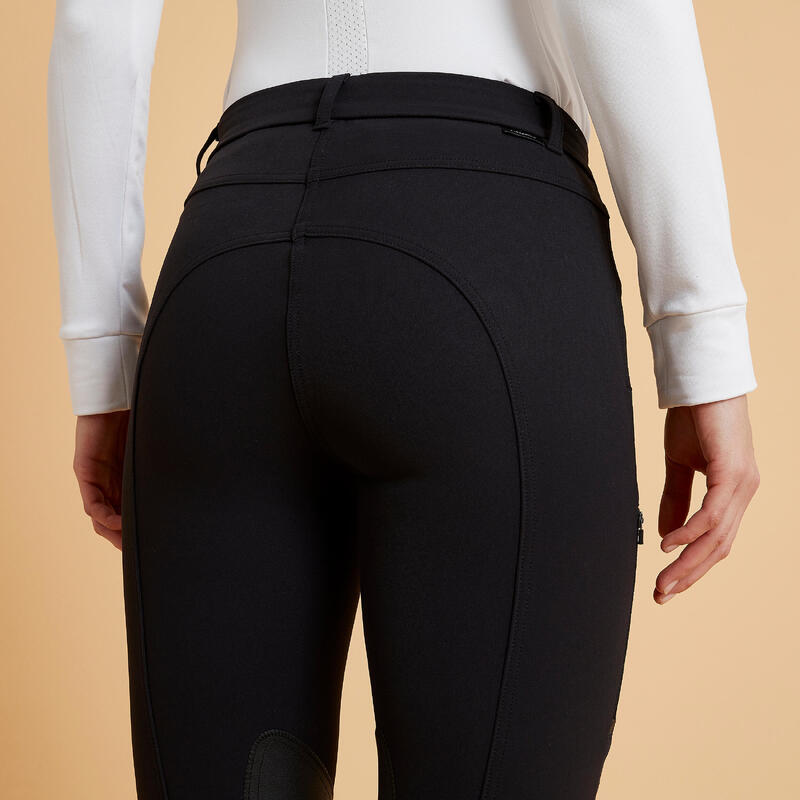 Seconde vie - Pantalon équitation basanes agrippantes Femme - 500... - TRÈS BON