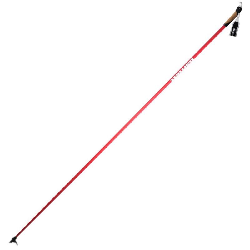 XC-09 140cm Bâtons 100% carbone, Rouge