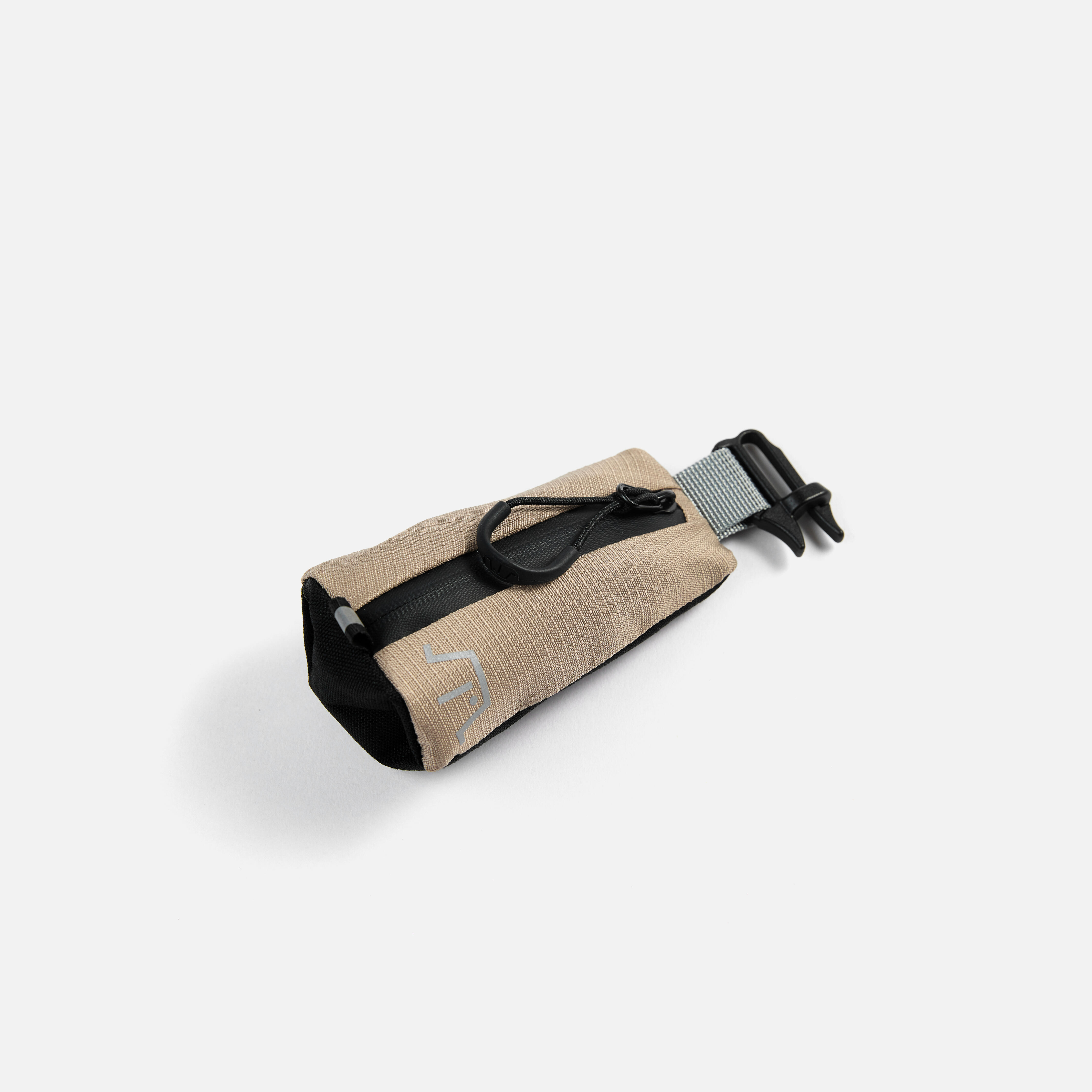 UNISEX COIN N KEY BAG (Attachable with key hook) 0.15L - KHAKI