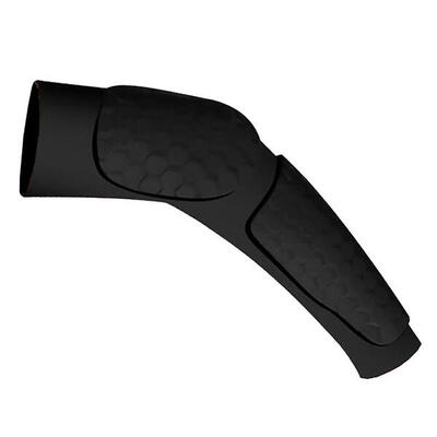 FOREARM2 Schwarzer Schutz für Ellbogen und Unterarme