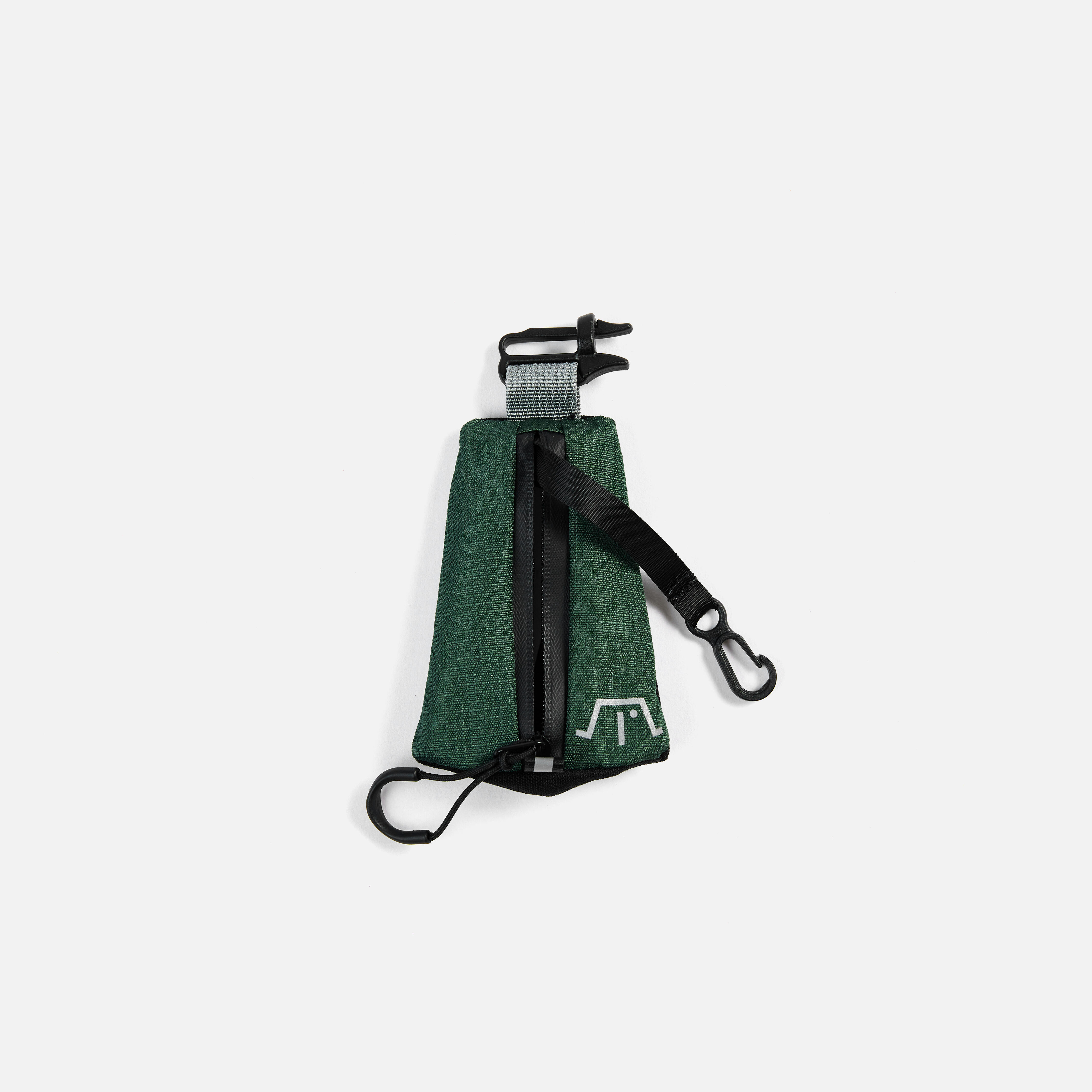 UNISEX COIN N KEY BAG (Attachable with key hook) 0.15L - KHAKI
