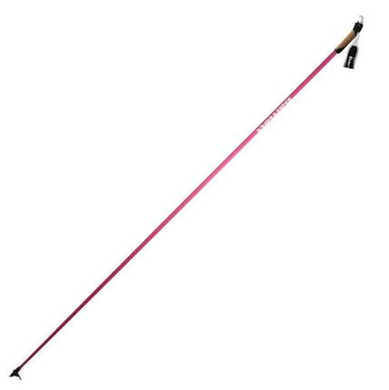 XC-09 Bâtons 100% carbone, Rouge cerise