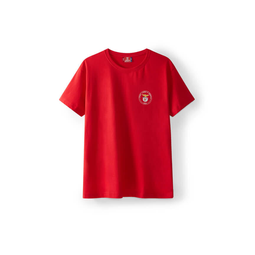 Sl Benfica - T-shirt Sport Lisboa E Benfica 1904 Garçon - T-shirt Manches Courtes - Rouge - 12/14 Ans - Decathlon