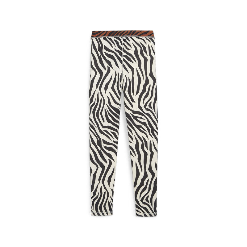 Legging de training Animal Remix Enfant et Adolescent PUMA Sugared Almond Beige