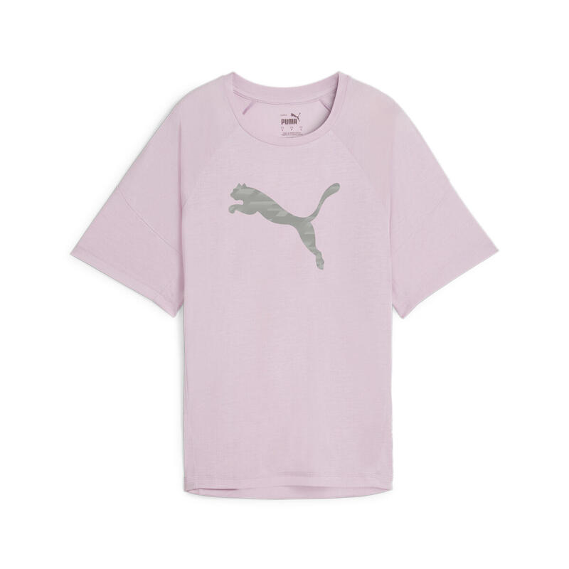 T-shirt grafica EVOSTRIPE da donna PUMA Grape Mist Purple