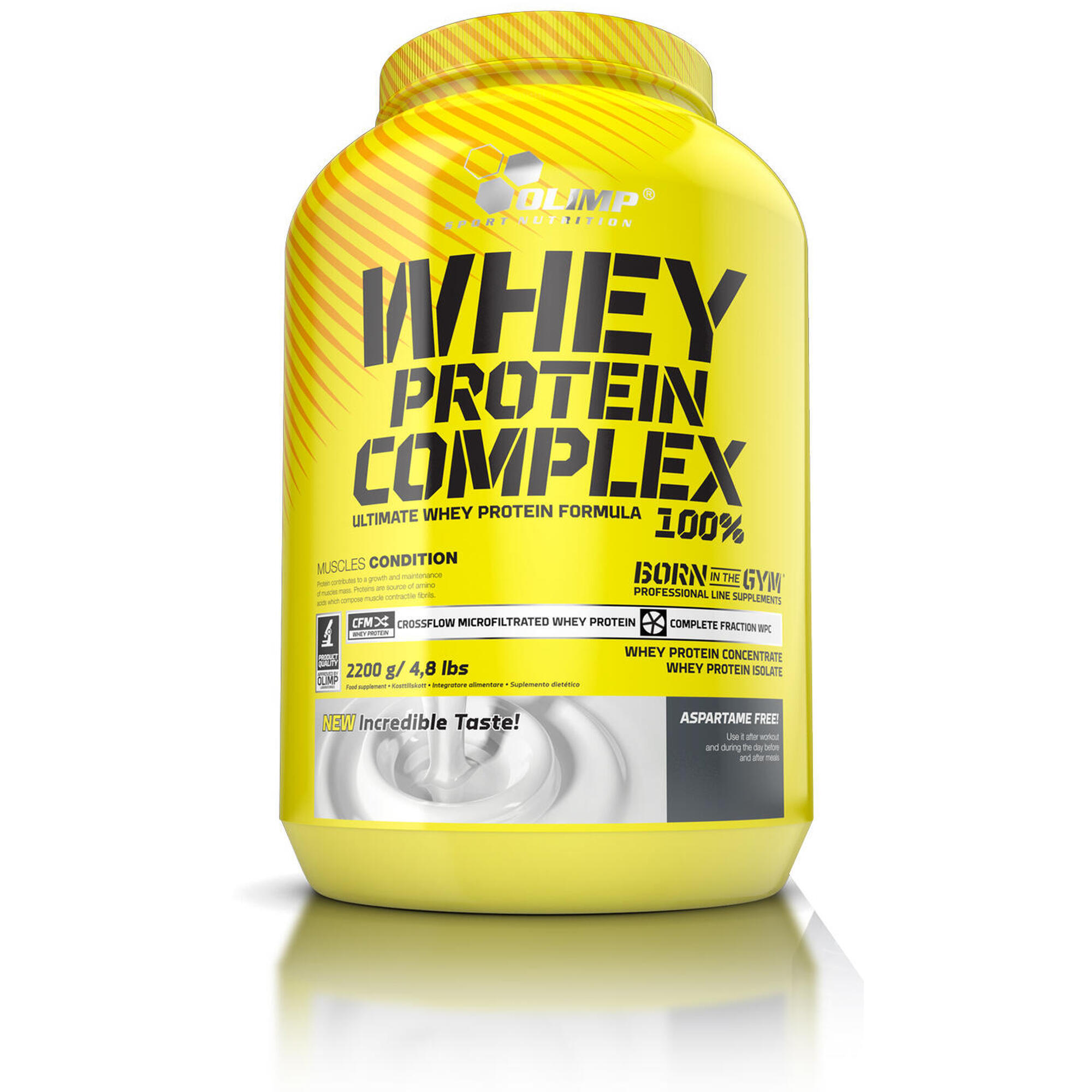 Odżywka białkowa Olimp Whey Protein Complex 100% - 1800 g Kawa