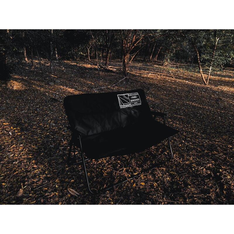 BLN-20 Logo Double Chair - Black