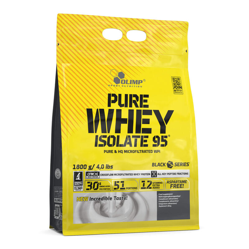 Odżywka białkowa Olimp Pure Whey Isolate 95® - 1800 g Masło orzechowe