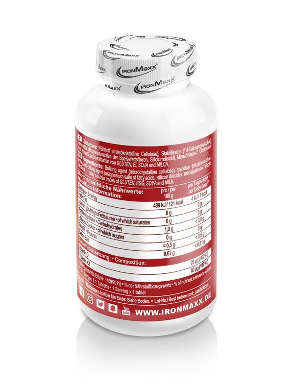 Vitamine D3 + K2 150tabs IronMaxx 2/2