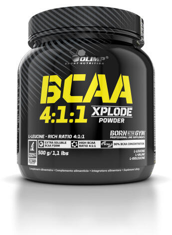 Aminokwasy Olimp BCAA 4:1:1 Xplode Powder® - 500 g Fruit Punch
