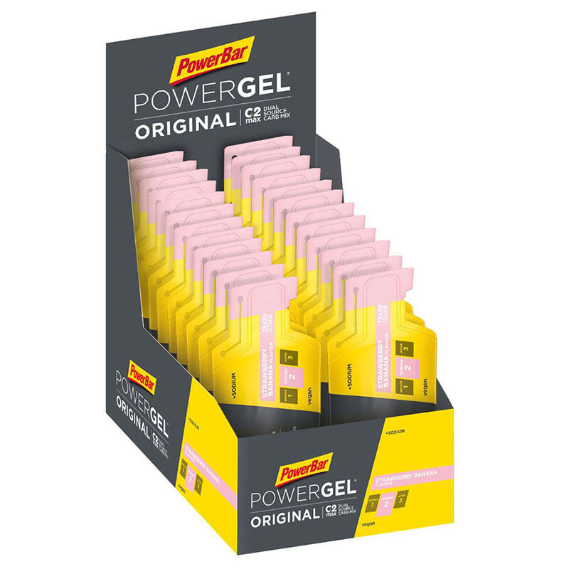 Gel PowerBar PowerGel Original 24x41gr Lemon-Lime