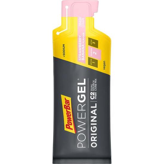 Gel PowerBar PowerGel Original 24x41gr Strawberry-Banana