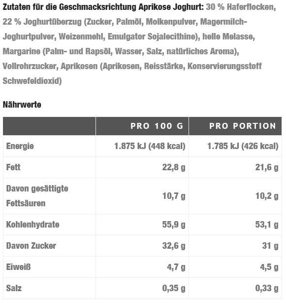 Barretta di farina d'avena 95g Oat King (confezione da 10) 3/3