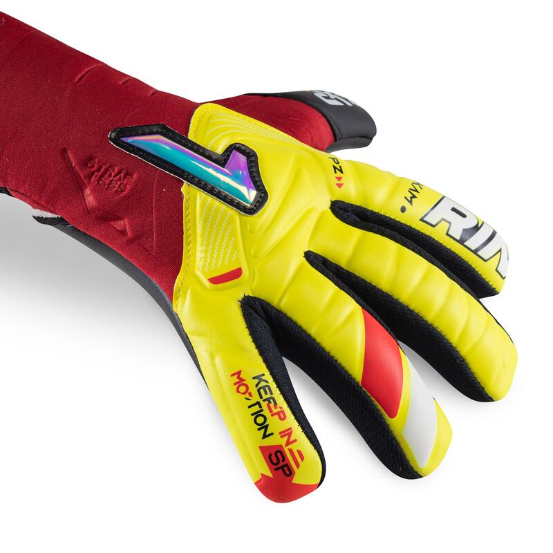 Guantes De Portero Adulto Rinat Nkam Semi  Amarillo/rojo