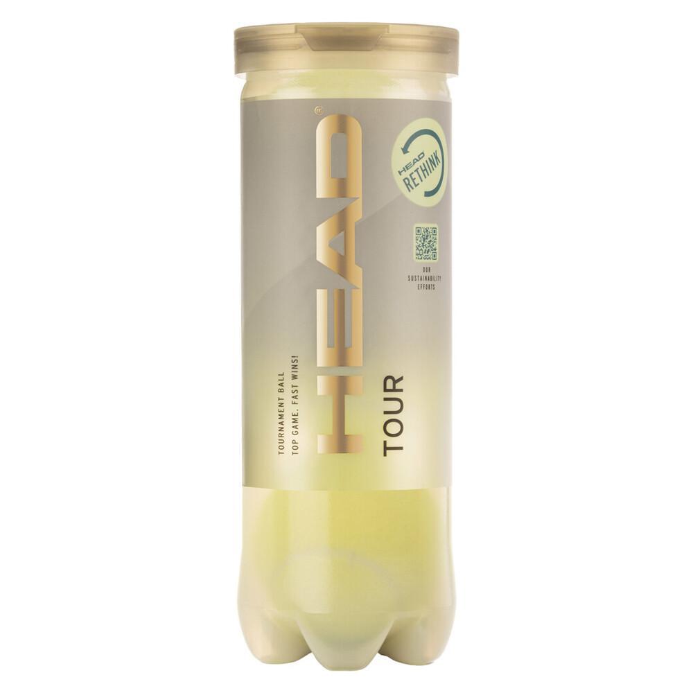 Tube de 3 balles de Tennis Head Tour 2/3