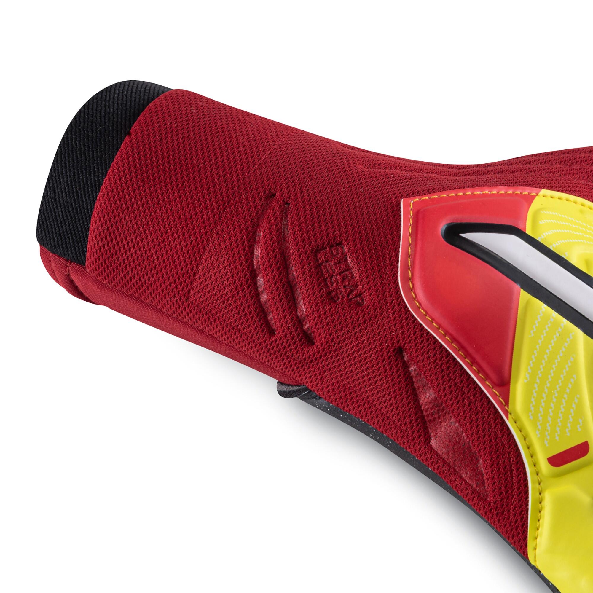Guanto Da Portiere Adulto Rinat Nkam Training  Giallo Rosso 5/8