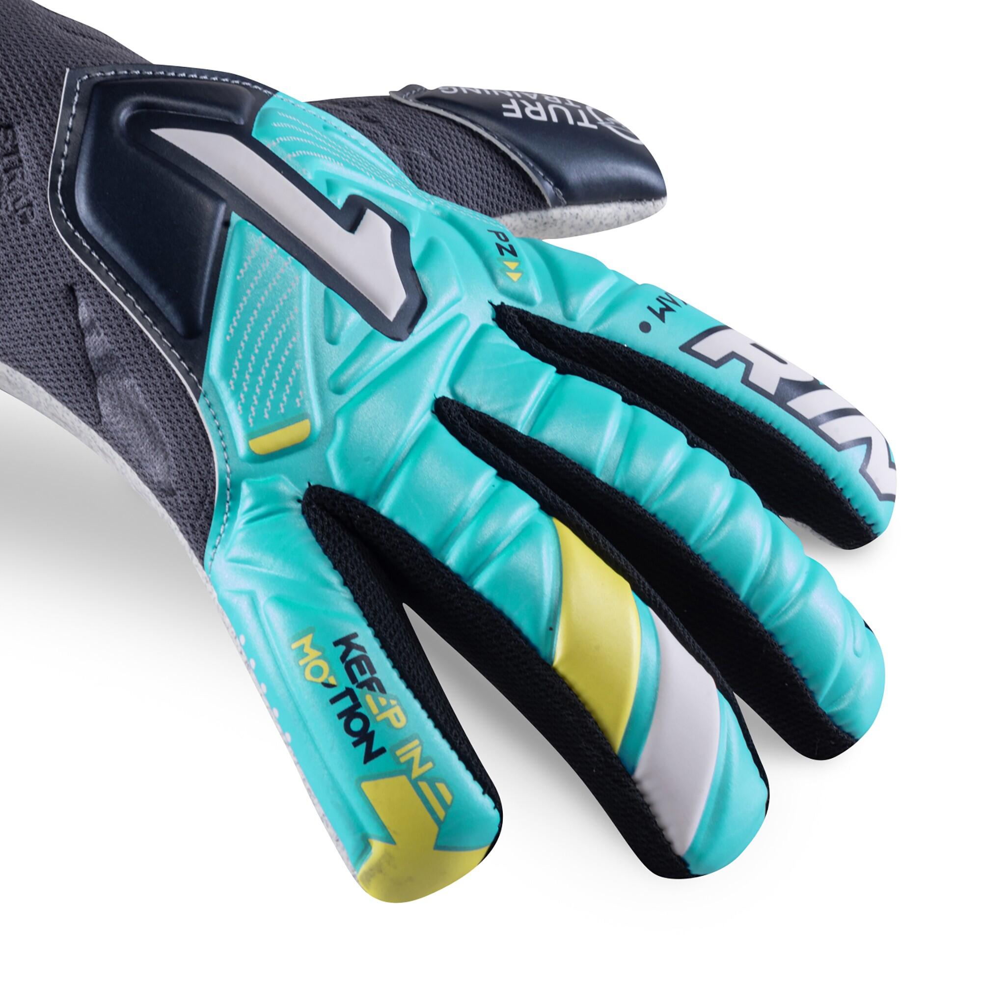 Gants De Gardien De But Adulte Rinat Nkam Training  Vert Aqua/oxford 2/8
