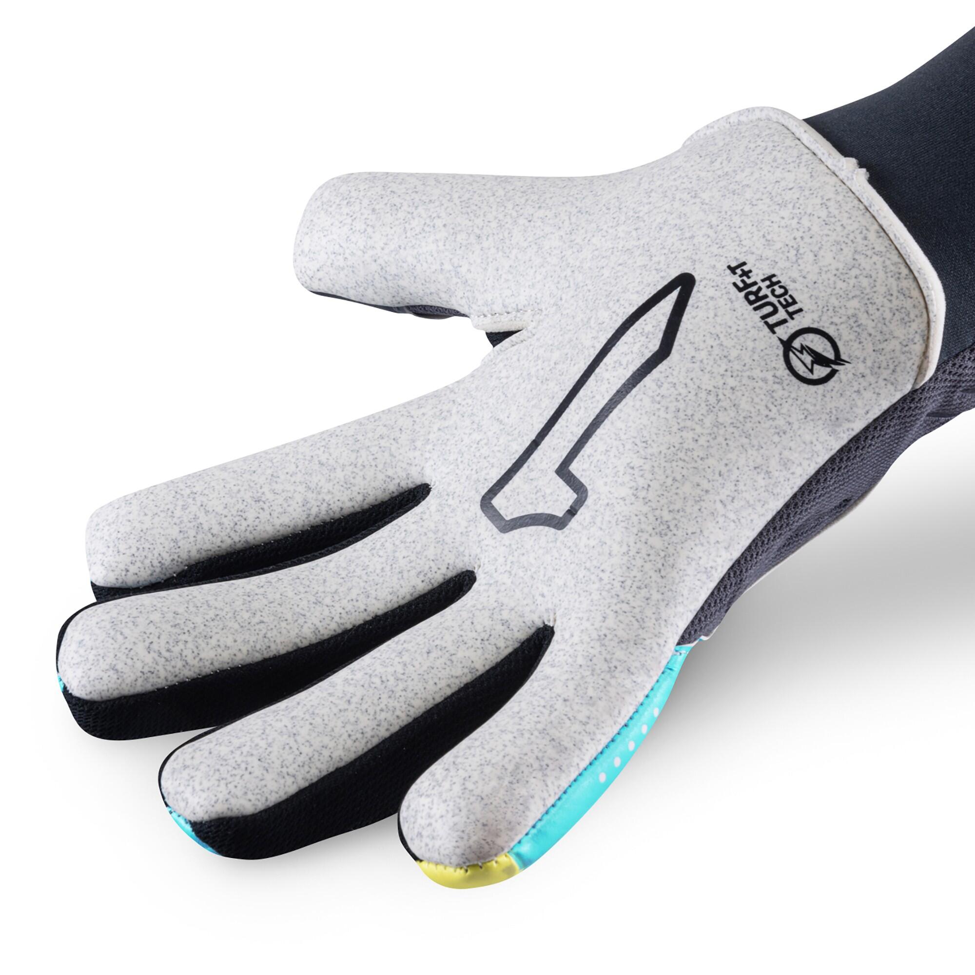 Gants De Gardien De But Adulte Rinat Nkam Training  Vert Aqua/oxford 3/8
