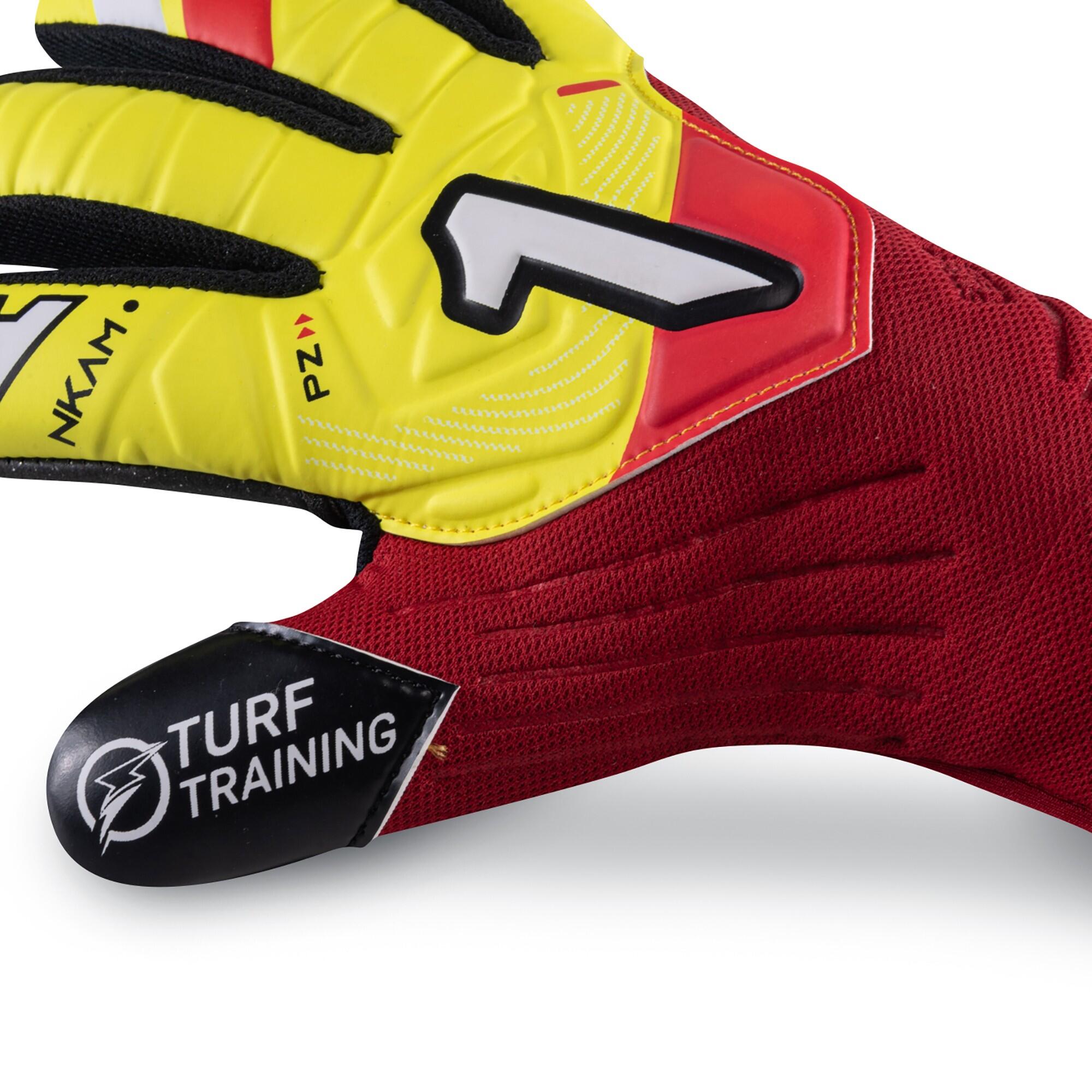 Gants De Gardien De But Enfants Rinat Nkam Training  Jaune/rouge 4/8