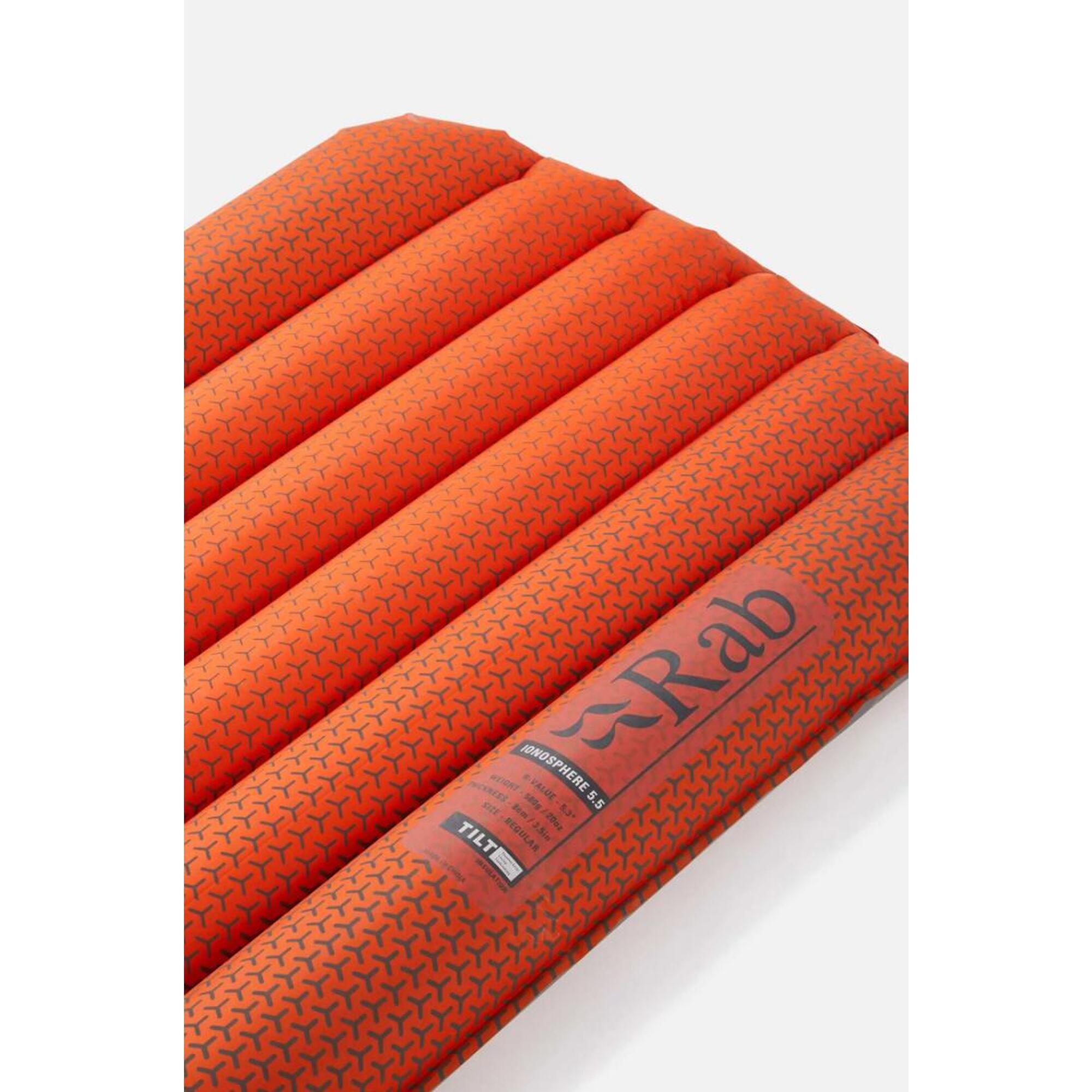 Ionosphere 5.5 Inflatable Sleeping Mat (Long) - Orange