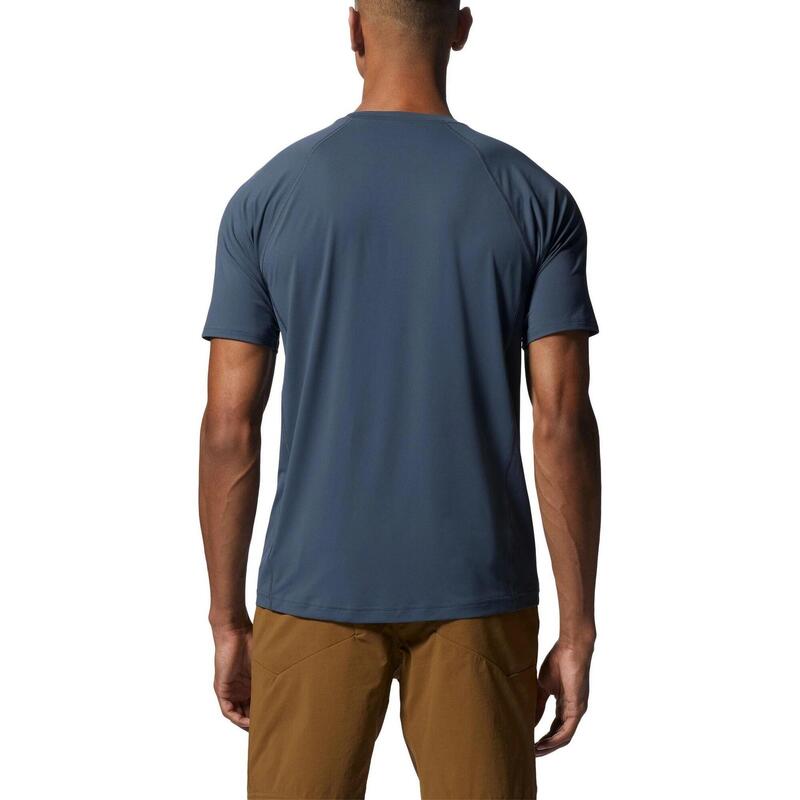 Crater Lake Short Sleeve férfi rövid ujjú sport póló - kék