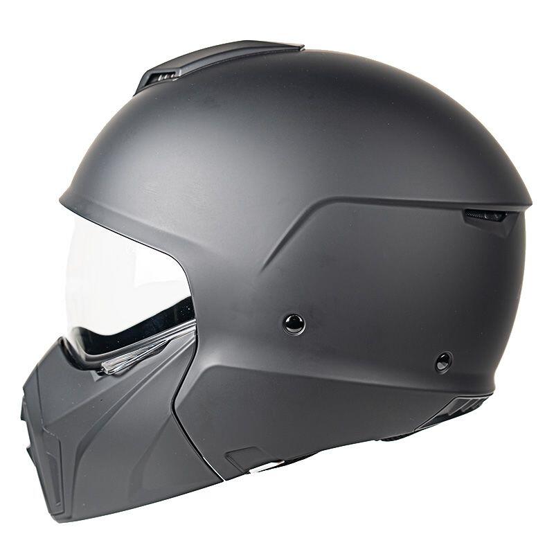 MOTOBLOUZ Casque Vélo / Trottinette / Scooter protection supérieure VULCAN 5/7