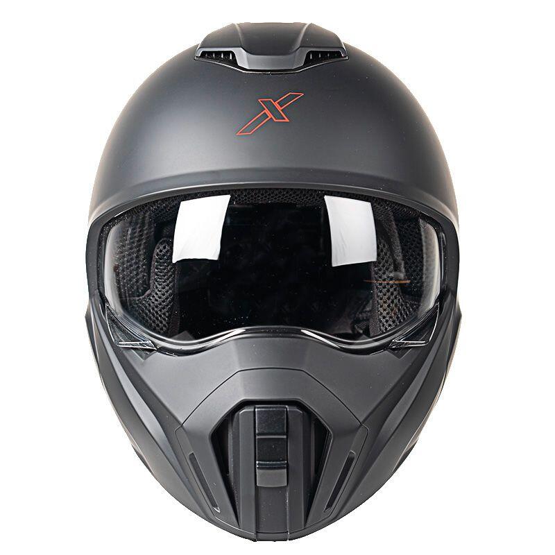 MOTOBLOUZ Casque Vélo / Trottinette / Scooter protection supérieure VULCAN 4/7