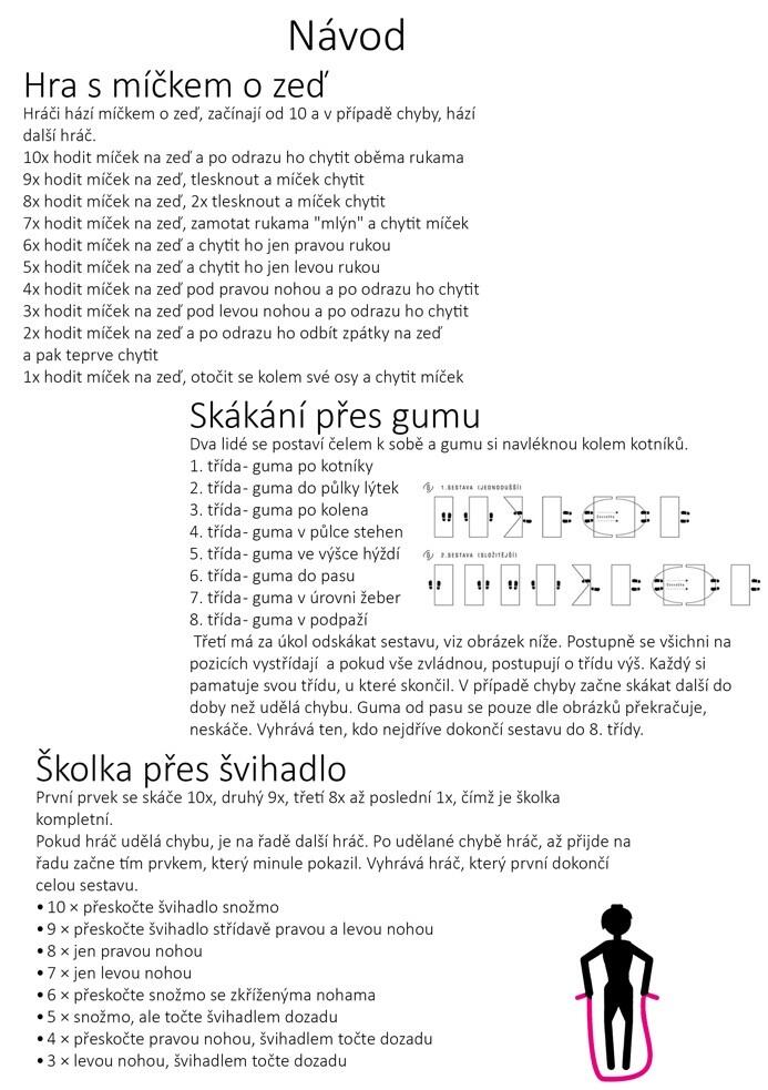 RETRO SADA - přeskoková guma, švihadlo, míček 2/2