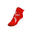 Technické protiskluzové ponožky pro děti, s recyklovaným vláknem, Červenobílá