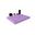 Tapis de gymnastique 100 x 70 x 8 cm, couleur violet, pour le fitness