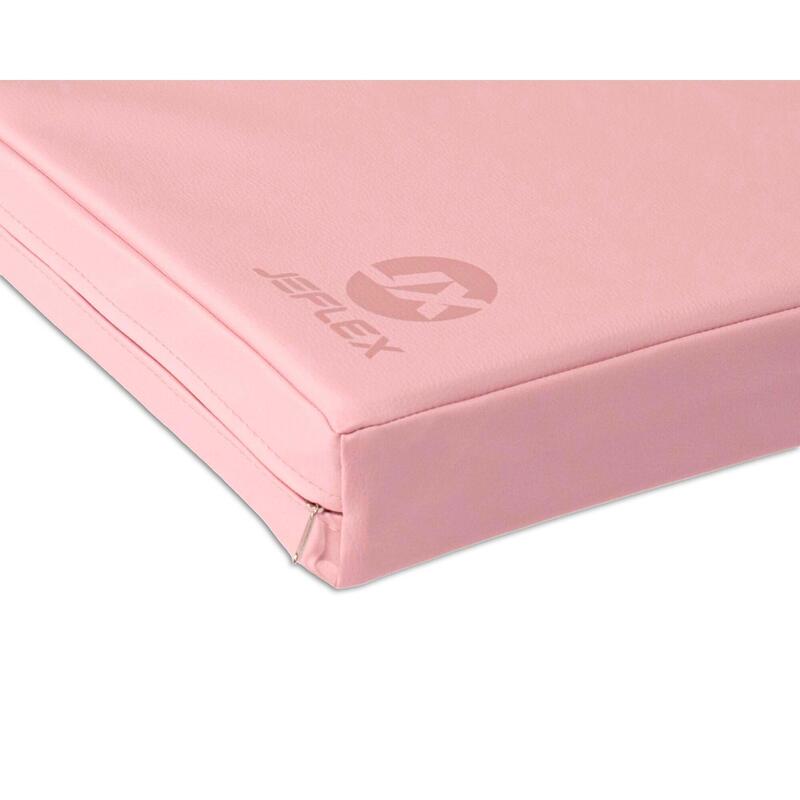 Turnmatte 180 x 60 x 6 cm pink Weichbodenmatte klappbar Jeflex