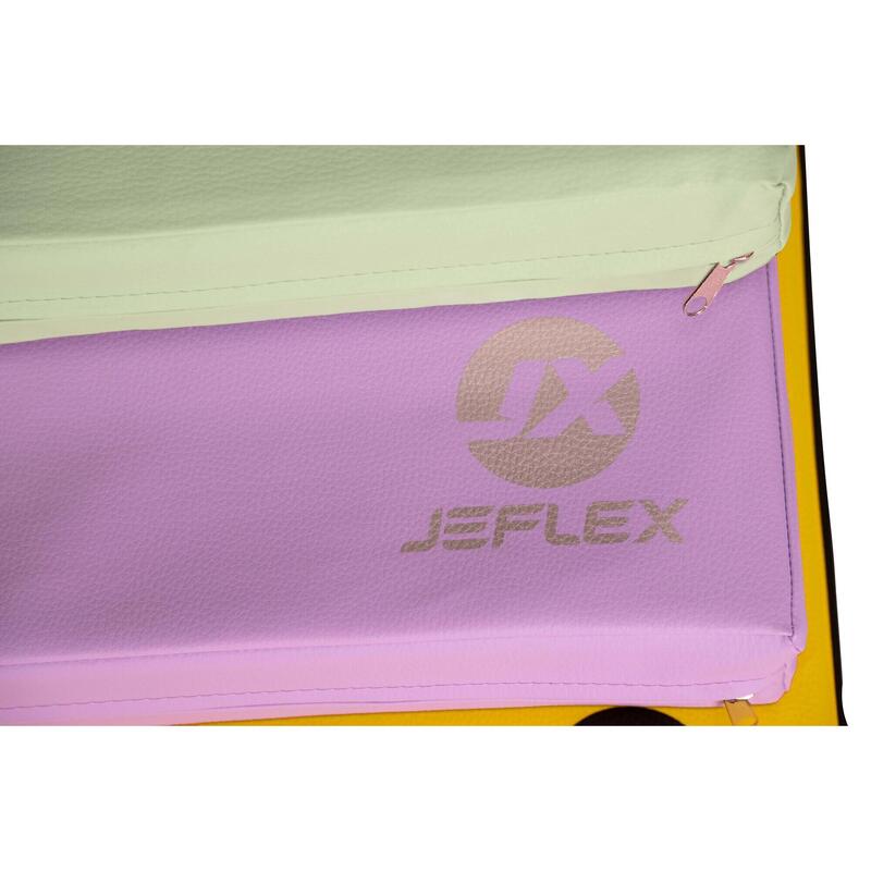 Tapis de gymnastique 100 x 70 x 8 cm, couleur violet, pour le fitness