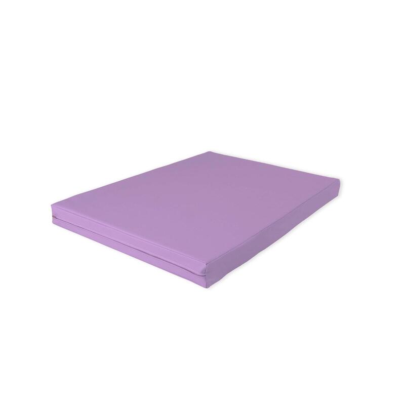 Tapis de gymnastique 100 x 70 x 8 cm, couleur violet, pour le fitness