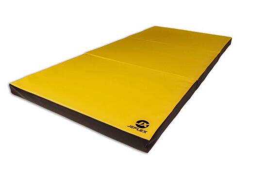 Turnmatte 210 x 100 x 8 cm rot Weichbodenmatte klappbar Jeflex